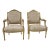 Early 1900s Antique Louis XVI Arm Chairs - Set of 2 For Sale