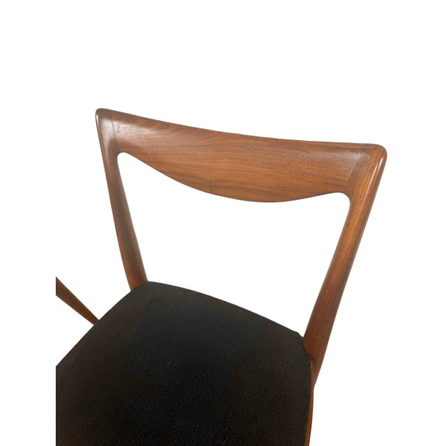 Gustav Bahus Set of 6 Norwegian Bambi Teak Dining Chairs by Rastad & Relling for Gustav Bahus For Sale - Image 4 of 18