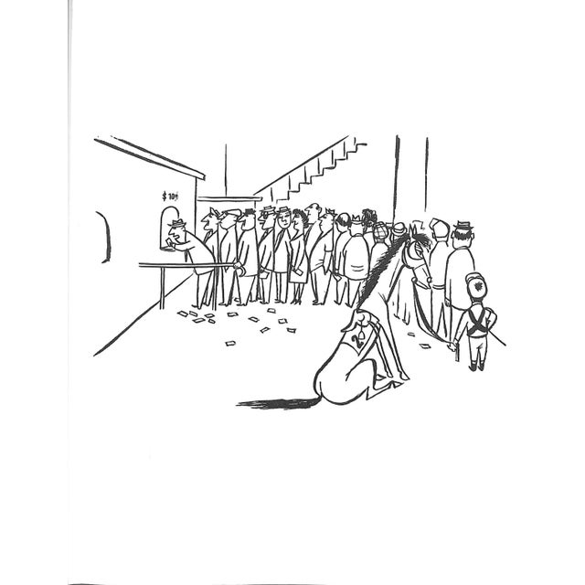 "Peb's Equine Comedy" 1957 Peb (Inscribed) For Sale In New York - Image 6 of 13