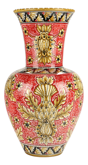 Oriental Flowers Heritage Vase by Deblona