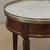 Antique French Louis XVI Mahogany Marble Top Bouillotte Table For Sale - Image 9 of 18