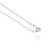 Diamond Halo Heart & Teardrop Lariat Necklace in 14k White Gold, 16 Inches For Sale - Image 10 of 17