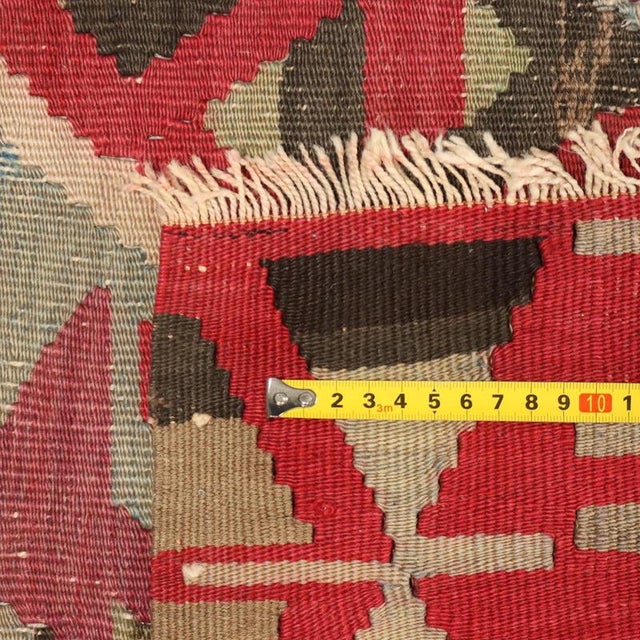 Textile Kilim Rug in Cotton, Türkiye For Sale - Image 7 of 8