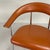 Pair of Vintage Cognac Leather P40 Chairs by Vegni & Gualtierotti for Fasem For Sale - Image 9 of 12