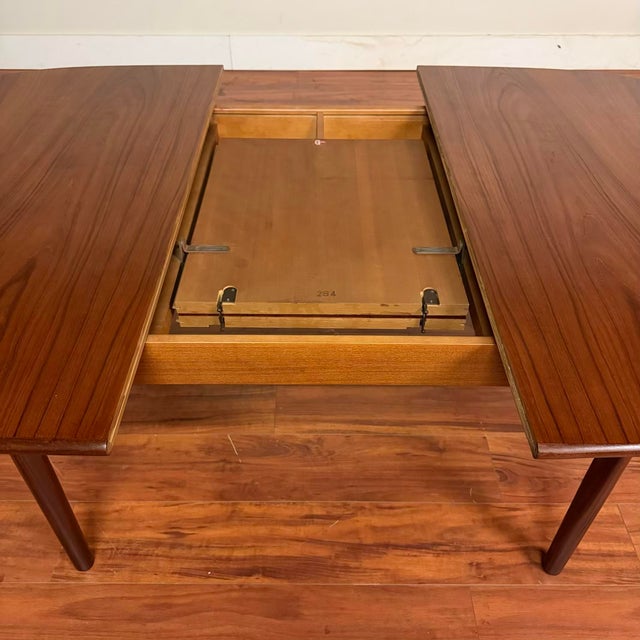 G-Plan Furniture G-Plan Teak Mid-Century Butterfly Leaf Dining Table For Sale - Image 4 of 18