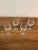 Vintage Cordial Glasses – Set of 4 Clear 3.75” Liqueur or Dessert Wine Glasses For Sale - Image 4 of 9