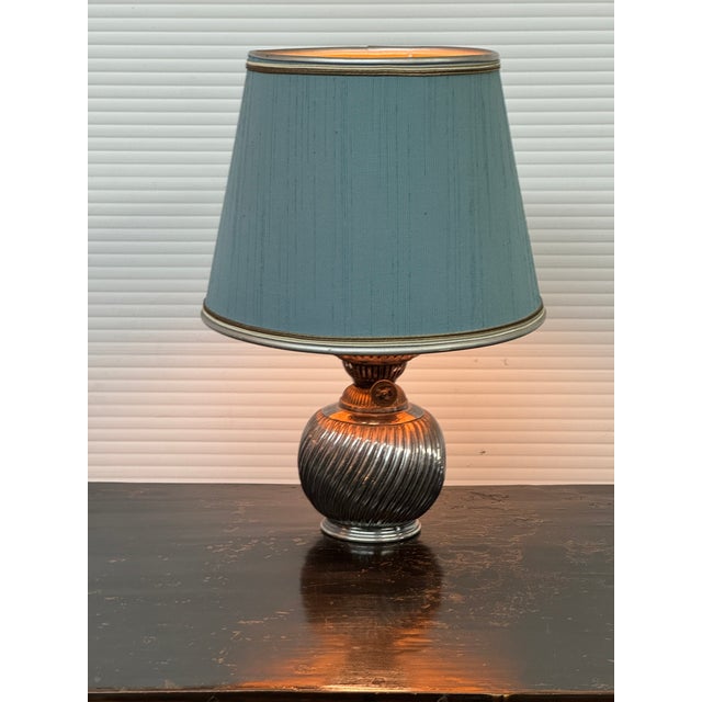 Traditional Early 20th Century Rowan, Evans & Sons Converted Kerosene Lamp For Sale - Image 3 of 12