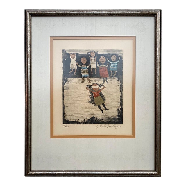 1960s Graciela Rodo Boulanger Signed Color Lithograph 125/150 For Sale