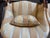 20th Century Vintage Striped Hickory Side Chairs For Sale In Boston - Image 6 of 9