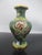 Miniature Chinese Green Flower Gilt Cloisonne Vase Pair For Sale - Image 9 of 10