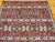 Antique Turkmen Yomut Soumak Kilim, Handwoven Wool, Geometric Pattern, Rust & Blue, 5’ X 10’ For Sale - Image 9 of 13