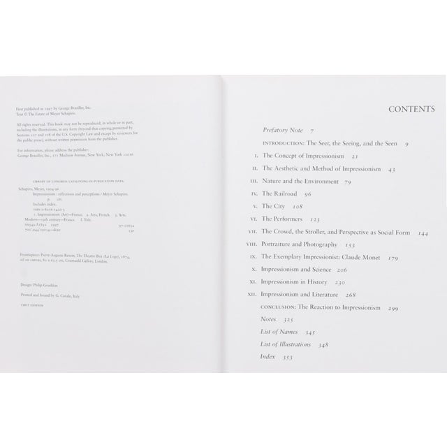 French Impressionism, Reflections and Perceptions by Meyer Shapiro For Sale - Image 3 of 8