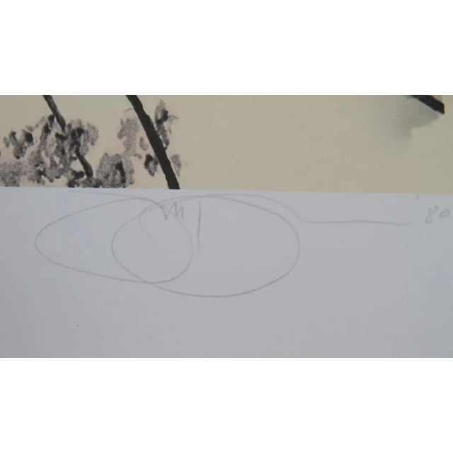 Windswept 1980 Lithograph, signed and numbered in pencil Of 300, HC 10 25 in. x 33 in. (63.5 cm x 83.82 cm)