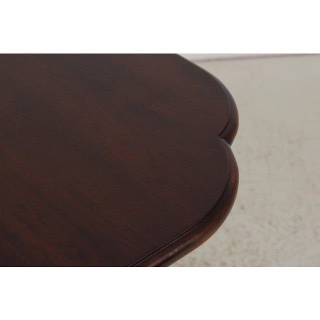 1980s Statton Centennial Cherry Dining Table For Sale - Image 5 of 15