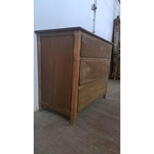 Wood Antique Chestnut Chest of Drawers For Sale - Image 7 of 10