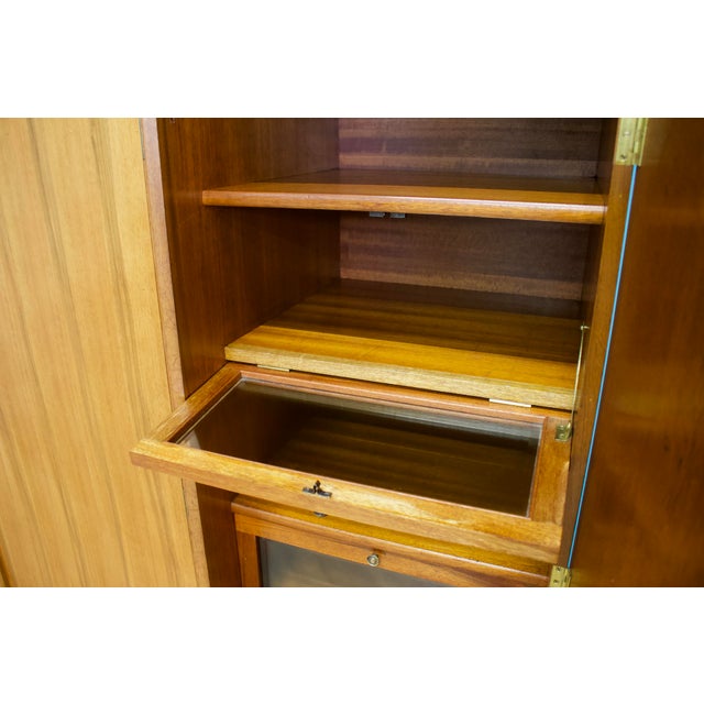 Vintage Walnut Wardrobe by Alfred Cox for Heals, 1950s For Sale - Image 9 of 13