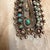 Mexican Dangle Earring Sterling Silver Turquoise Stones Barretto Matilde Poulat For Sale - Image 9 of 18