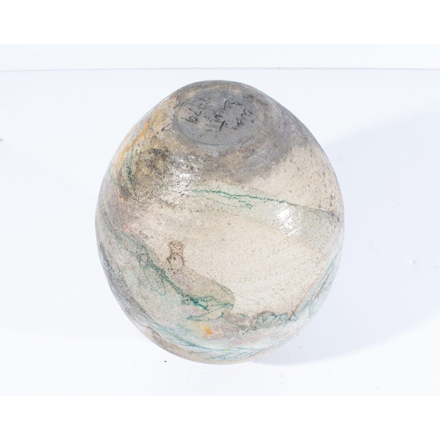 Ceramic Alan Bennett 1979 Studio Pottery Vase For Sale - Image 7 of 8