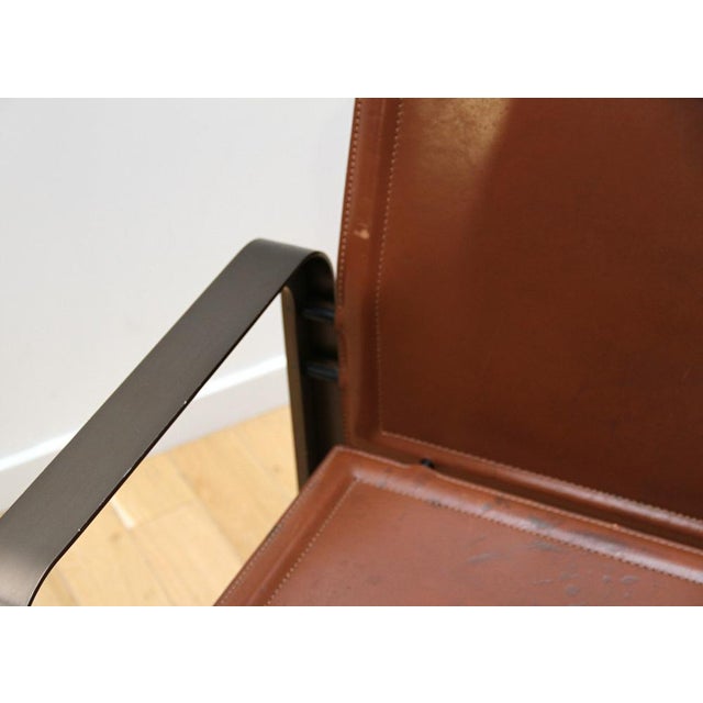 Metal Armchairs by Matteo Grassi, 1980s, Set of 4 For Sale - Image 7 of 13