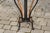 Austrian Biedermeier 1820s Guéridon Side Table with Burl Veneer and Iron Frame For Sale In Atlanta - Image 6 of 10