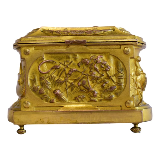 Antique Napoleon III Jewelry Box For Sale