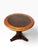 Late 20th Century Late 20th Century Italianate Renaissance Revival Craquelure & Gilt Round Pedestal Center Table For Sale - Image 5 of 10