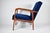 Armchair Model 04-B in Blue Velvet, 1960 For Sale - Image 11 of 14
