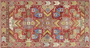 1960s Turkish Oushak Rug