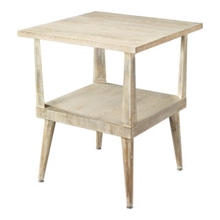 Arlo Side Table in Gray For Sale