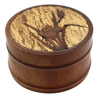 Late 19th Century English Aesthetic Movement Collar Box For Sale