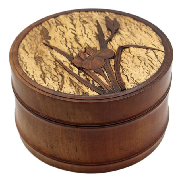Late 19th Century English Aesthetic Movement Collar Box For Sale