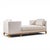 Edward Wormley for Dunbar Style Mid Century Tête-À-Tête Sofa For Sale In Chicago - Image 6 of 9