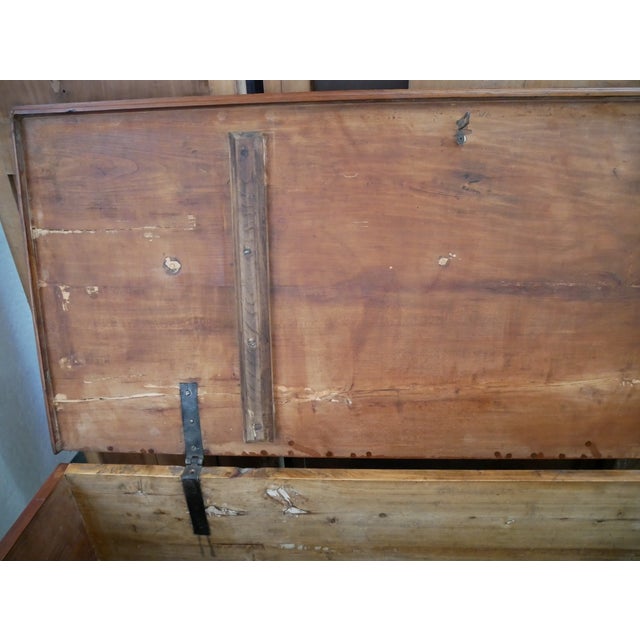 Wood Antique Cherry Chest, 1890s For Sale - Image 7 of 16