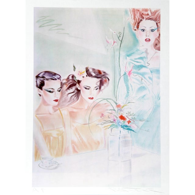 Pater Sato Japanese/American (1945–1994) Flower Date: Circa 1980 Lithograph, signed and numbered in pencil Edition of 500...