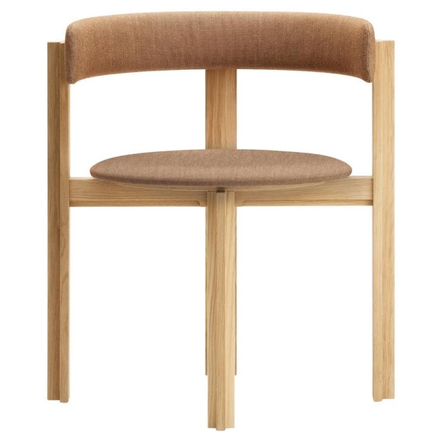 Principal Chair in Oak/Walnut by Bodil Kjaer for Karakter Denmark For Sale - Image 10 of 10