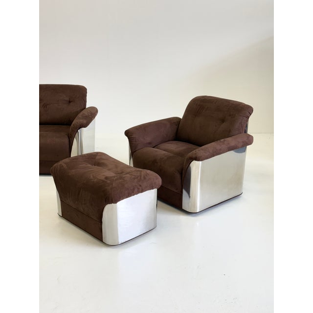Space Age Pouf by Gian Pietro Arosio, 1970s For Sale - Image 6 of 8