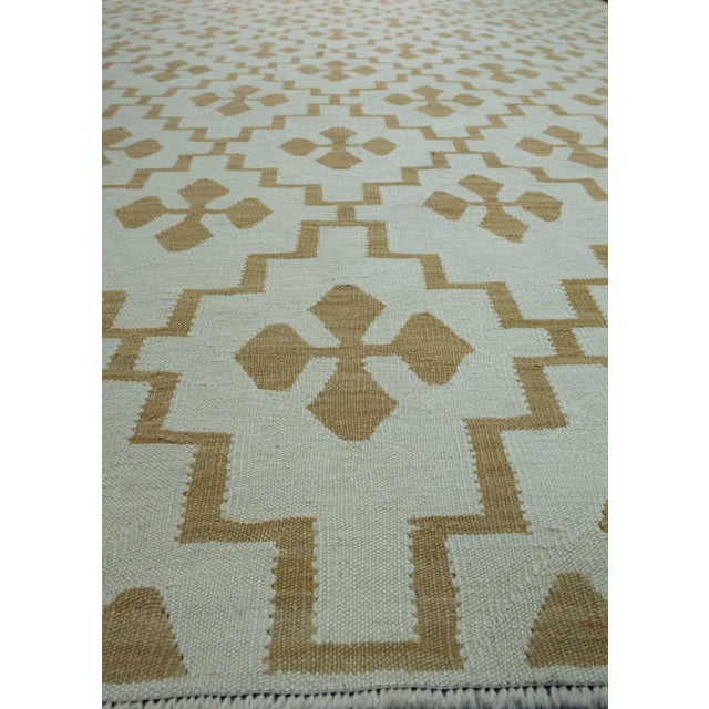 Early 21st Century Turkish Kilim Oriental Handmade Flatweave 8'3" x 10' #18154 For Sale - Image 5 of 8