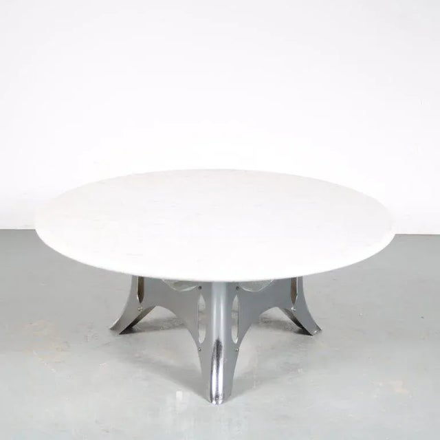 Metal Bumper Coffee Table by Martin Visser for Spectrum, Netherlands For Sale - Image 7 of 18