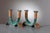 Cantagalli Ceramic Candleholders from Ics Vietri, Italy, Late 1930s, Set of 2 For Sale - Image 4 of 10