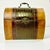 American 1980s Vintage Americana Boho Chic Wood and Faux Alligator Leather Box, After Ralph Lauren For Sale - Image 3 of 16