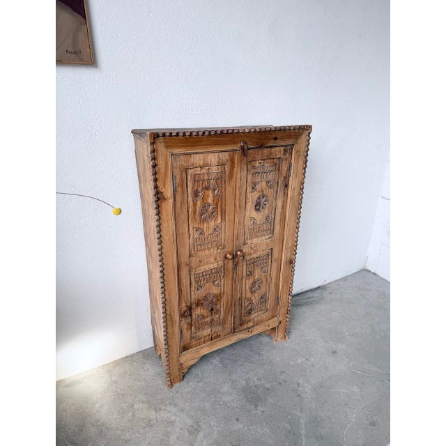 Small Folk Art Cabinet, 1960s For Sale - Image 12 of 18