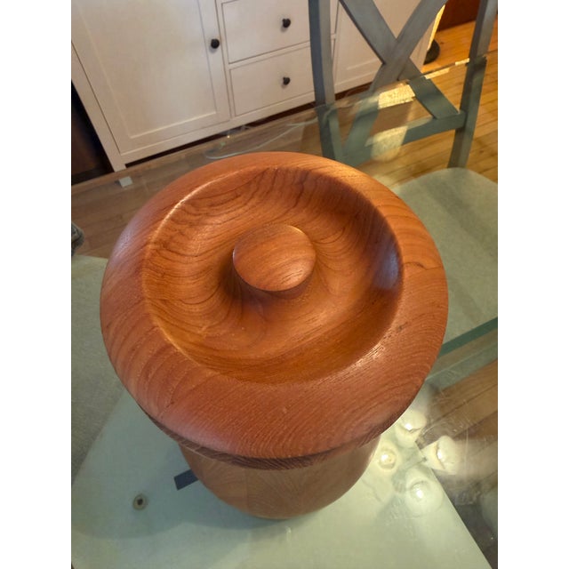 1970s 1970s Danish Modern Dansk Teak Jens Quisgaard Wine Cooler For Sale - Image 5 of 11
