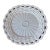Vintage 1990 Fitz and Floyd Classic White/Cream Platter Basketweave Design Made in Taiwan For Sale