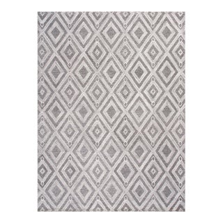 Pasargad Home Modern Silver Area Rug- 7' 9" X 9' 9" For Sale