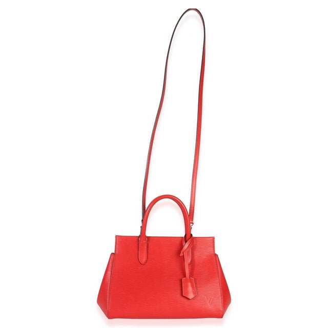 Red Coquelicot Epi Marly BB For Sale - Image 8 of 9