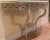 Mid 20th Century Vintage French Carved Wood Wall Console Table For Sale - Image 4 of 12