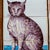 Victorian Antique Delft Tile Cat: A Six Tile Panel For Sale - Image 3 of 12