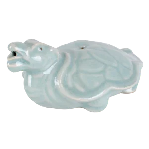 Mid-20th Century Korean Celadon Turtle Water Dropper