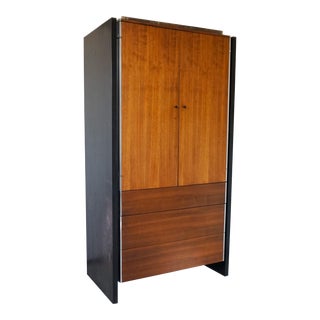 1960s Robert Baron for Glenn of California Rosewood Ebonized Wardrobe For Sale