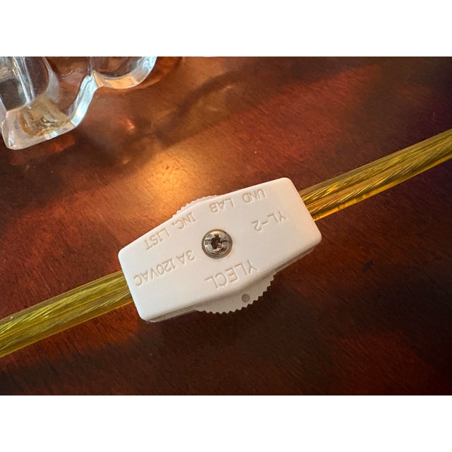 Transparent 1980s Waterford Crystal Lamp For Sale - Image 8 of 12